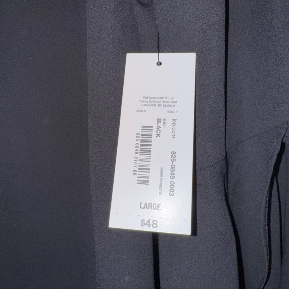 BOLD elements Black Blouse with Chain Detail - Picture 3 of 5